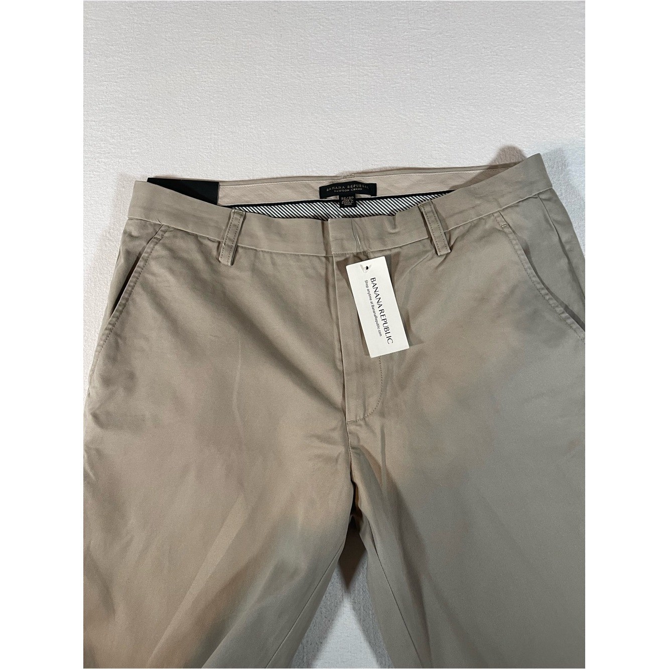Banana Republic Dawson Chino 32×30 Relaxed Fit Men’s Tan Straight-Leg 100%Cotton