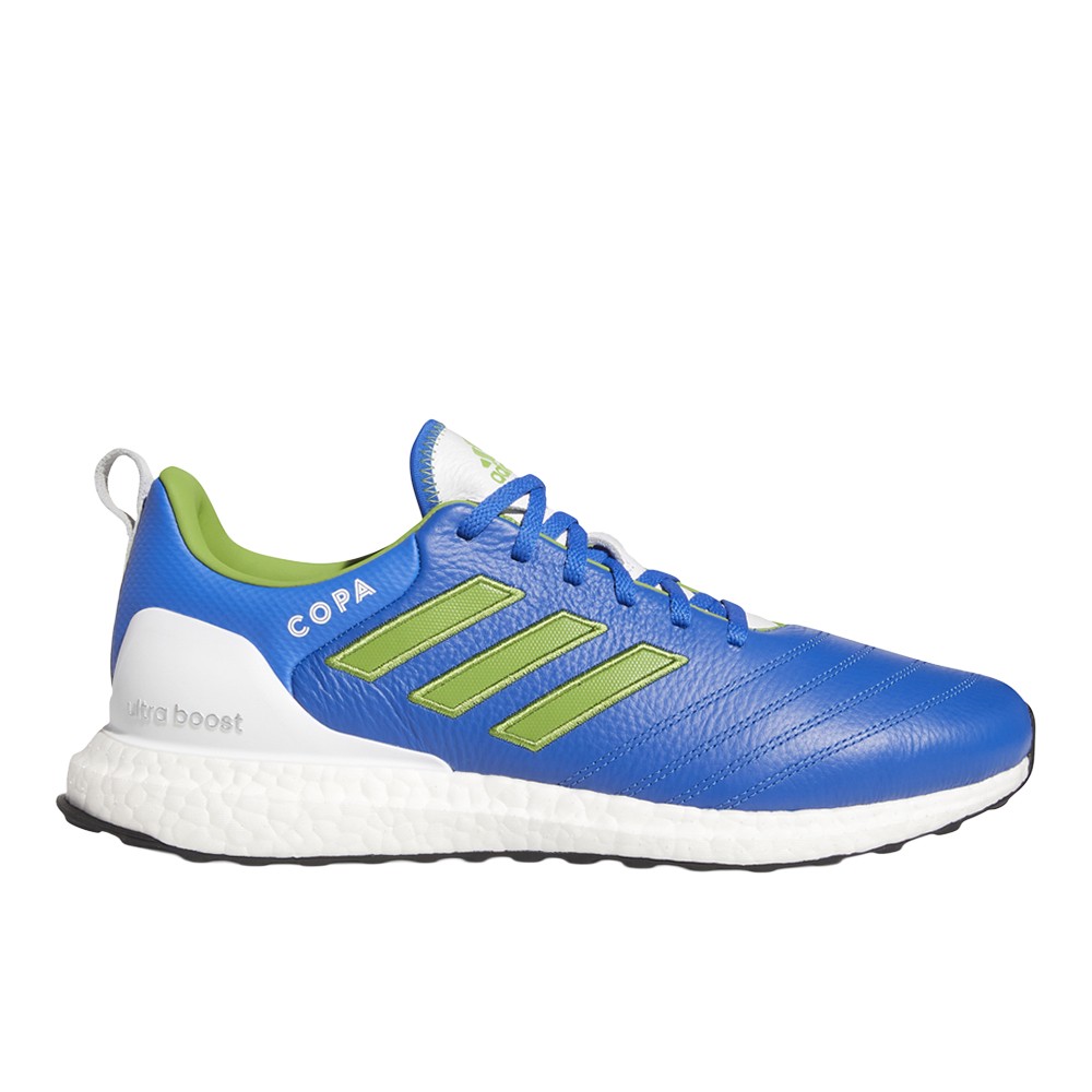 adidas Ultraboost Ultra Boost X Copa Running Mens Blue Sneakers Athletic Shoes