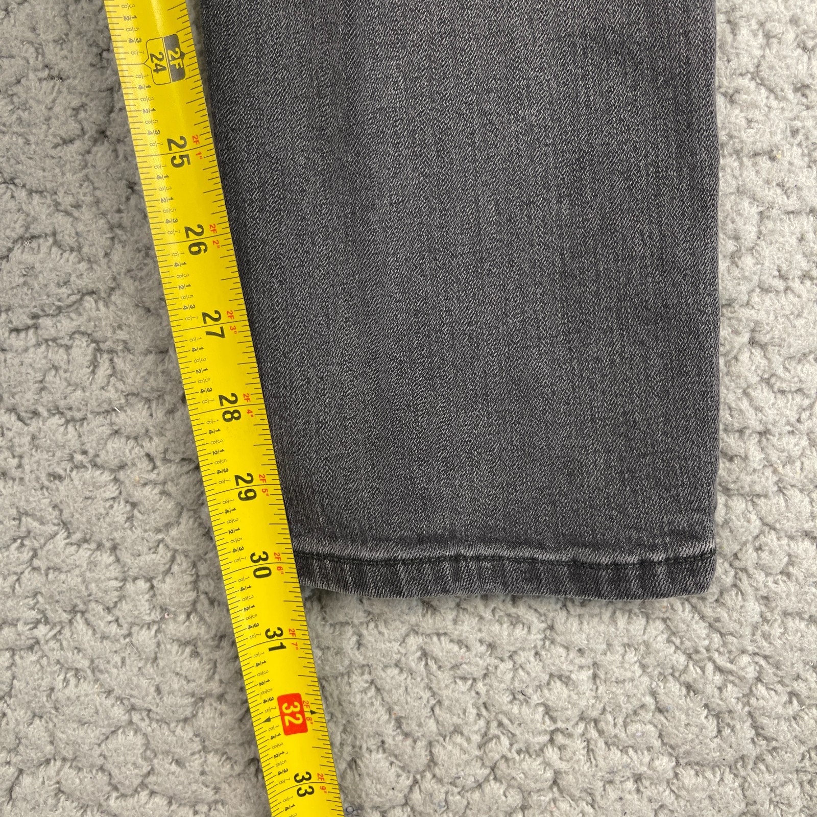 American Eagle Outfitters Extreme Flex Skinny Jeans Mens 30×32 Black Denim