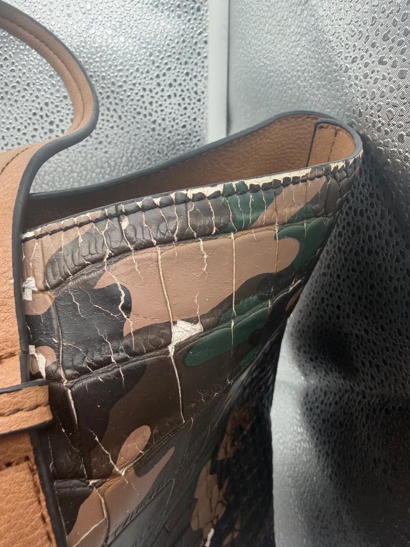 DE-VESI Tote (As Seen on TV) Vegan Crocodile Leather Camo “Serial Chiller”