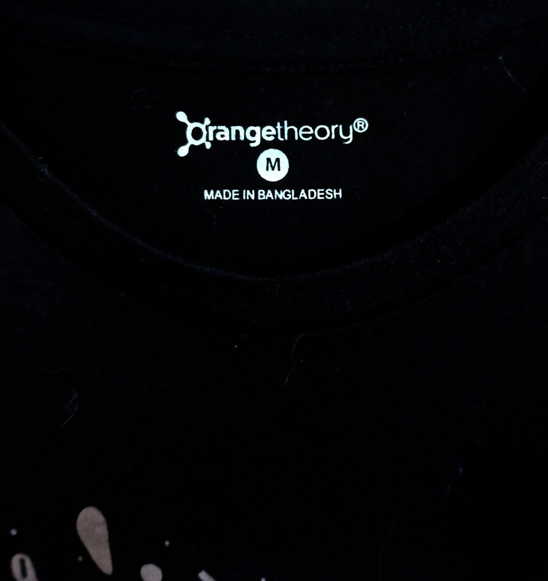 Orangetheory Fitness Hell Week 2020 Skull Barbell Graphic T-Shirt Black M