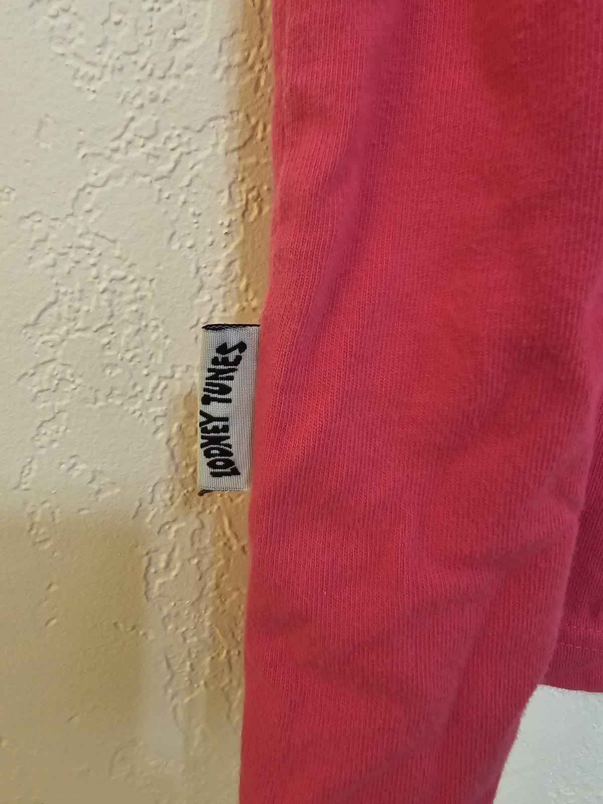 Acme Clothing Co Looney Tunes Sylvester & Tweety Pink Pocket Tee M