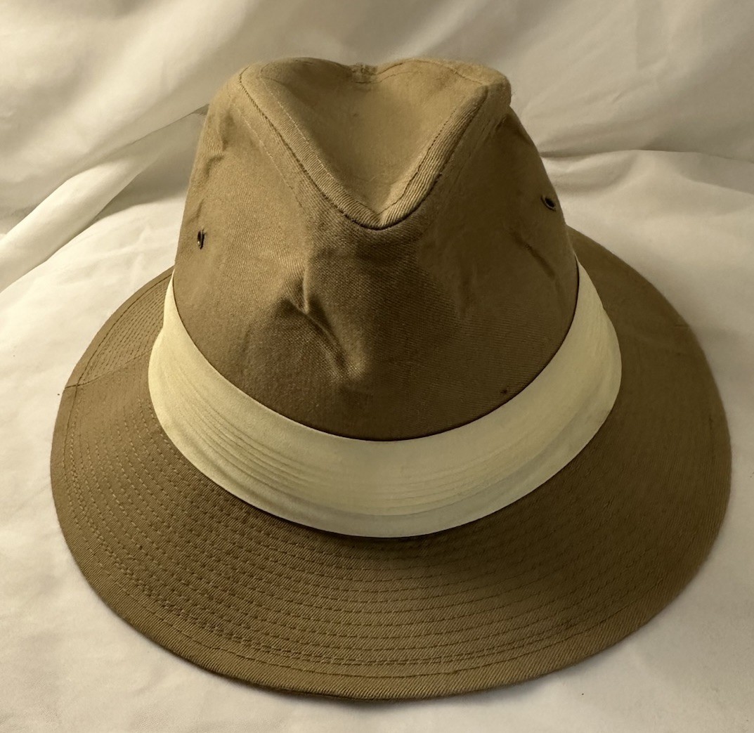 Dorfman Pacific Tan Fedora Hat Medium (Made in Sri Lanka) Classic