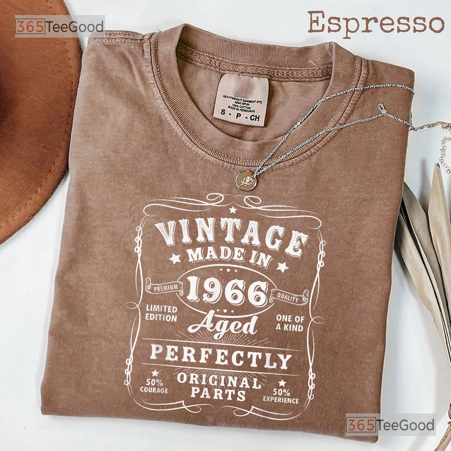 Vintage 1966 60th Birthday Shirt, Retro 60 Years Old Birthday Tee For Men