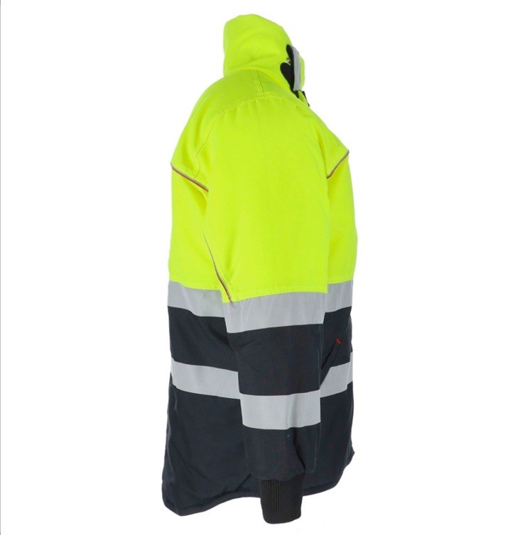 Avaska Hi-Vis Polar Ultimate Freezer Jacket Lime/black Sz Large Men’s Works