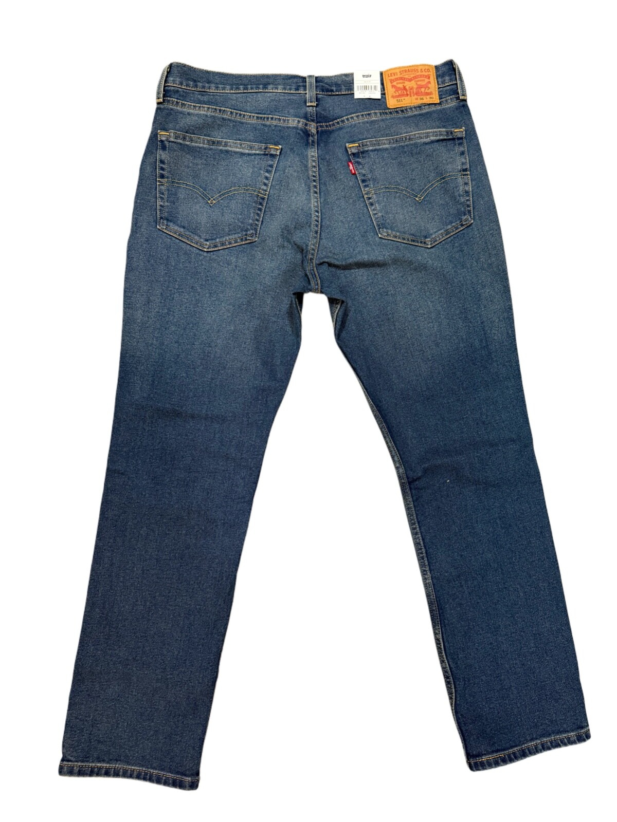 Levi’s Men’s 511 Slim Jeans Medium Wash Blue 045114867