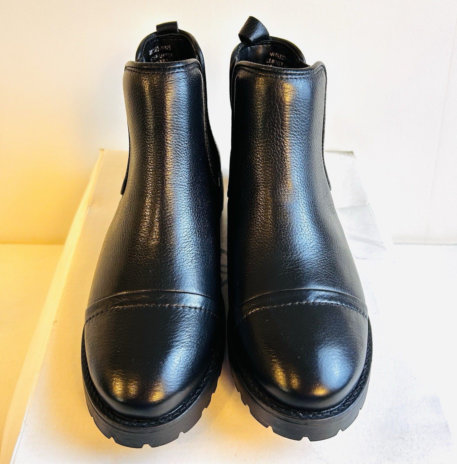 New Marc Joseph Tremont St Black Napa Soft Ankle Boots Women / Sz 6.5