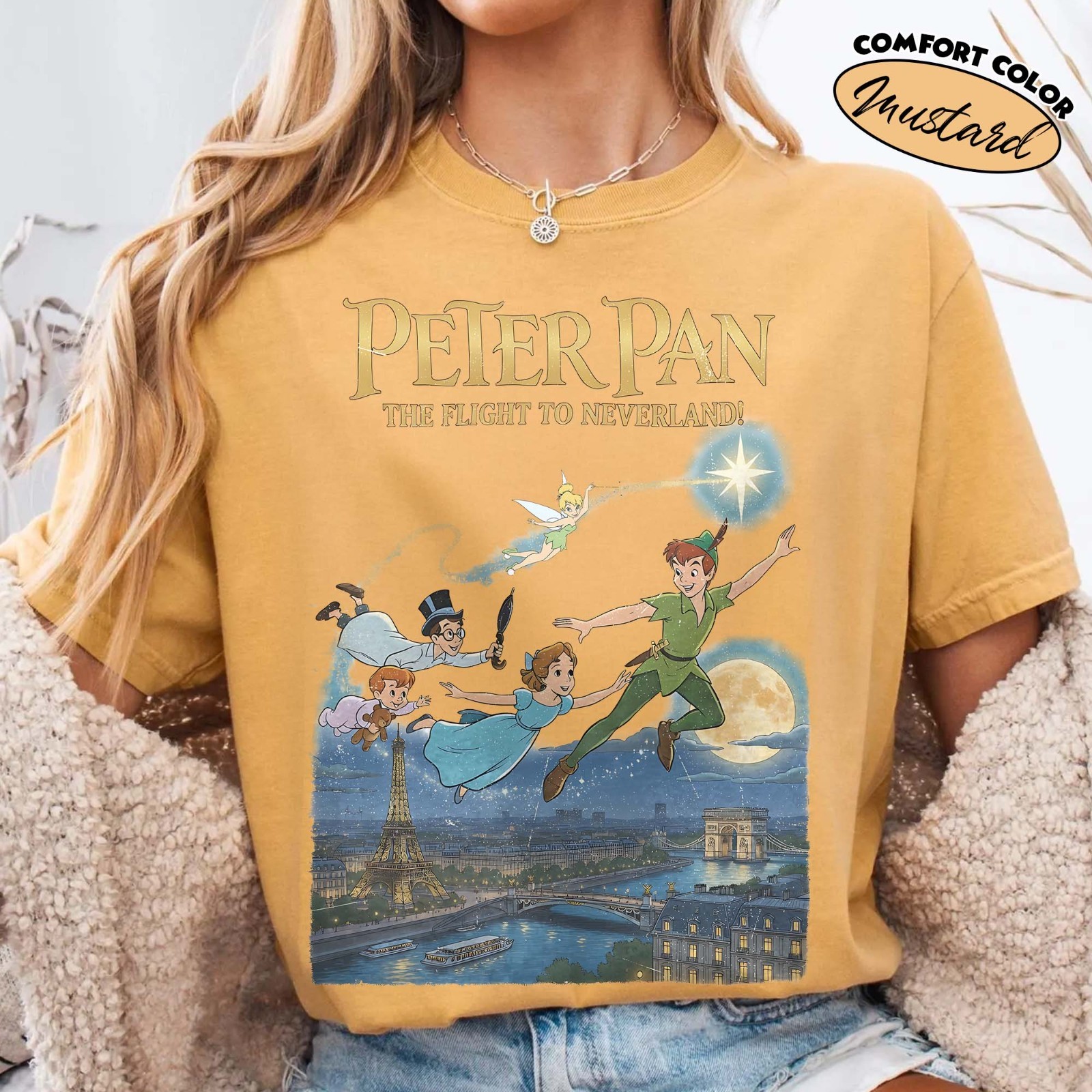 Vintage Peter Pan Disney Shirt Vintage Disney Ride Tee, Peter Pan Shirt