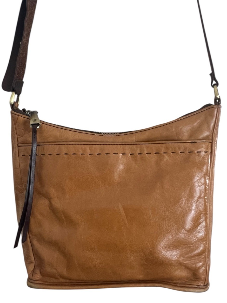 HOBO THE ORIGINAL International Crossbody Aviva Leather Handbag Purse Bag