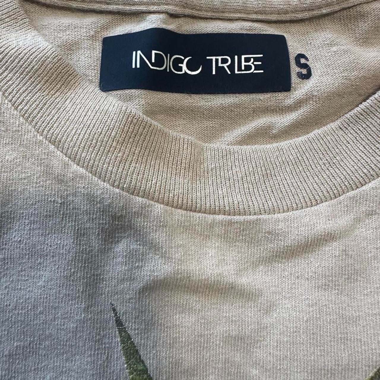 Indigo Tribe “Behind The Riches” Graphic Tee | Size S