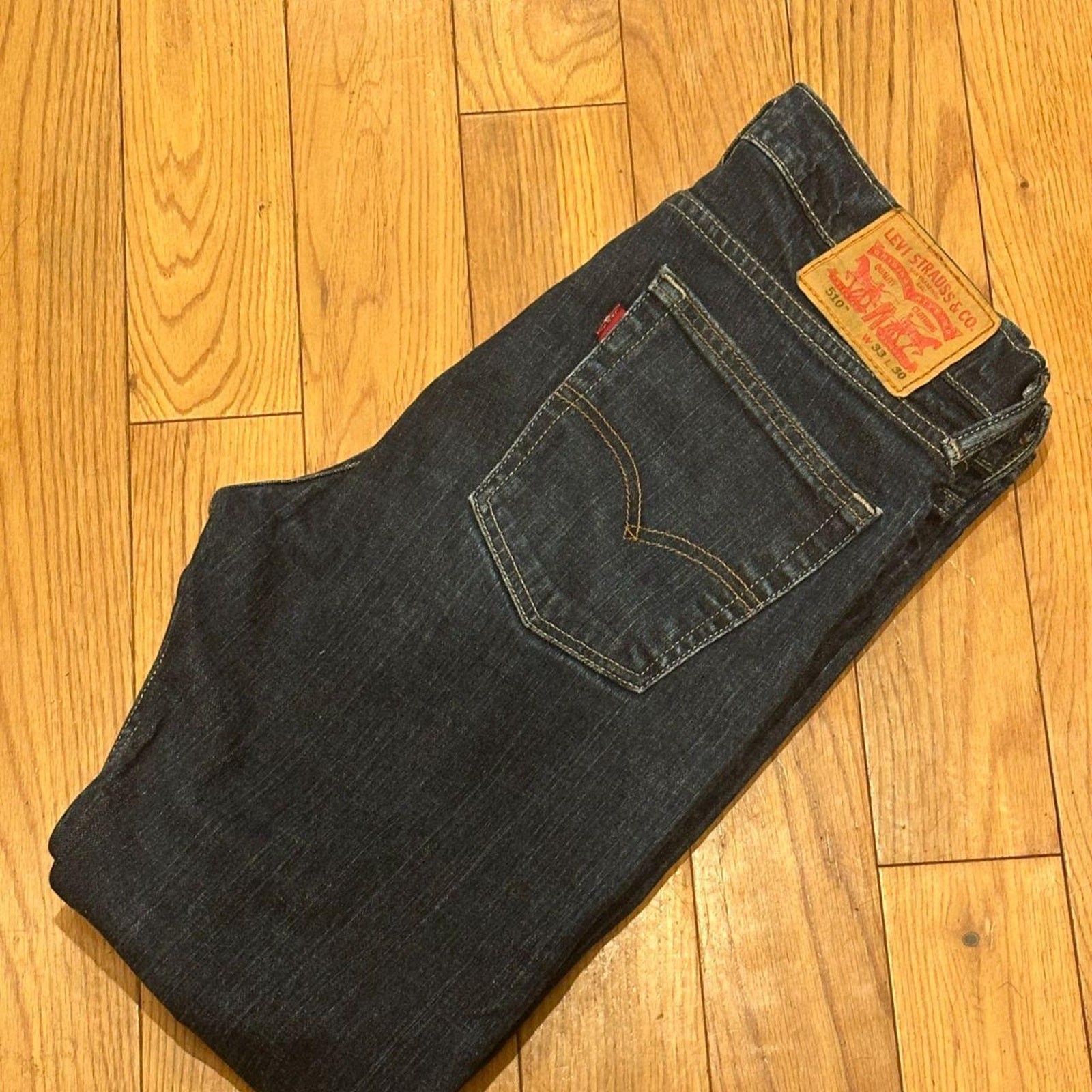 Levi strauss dark blue denim