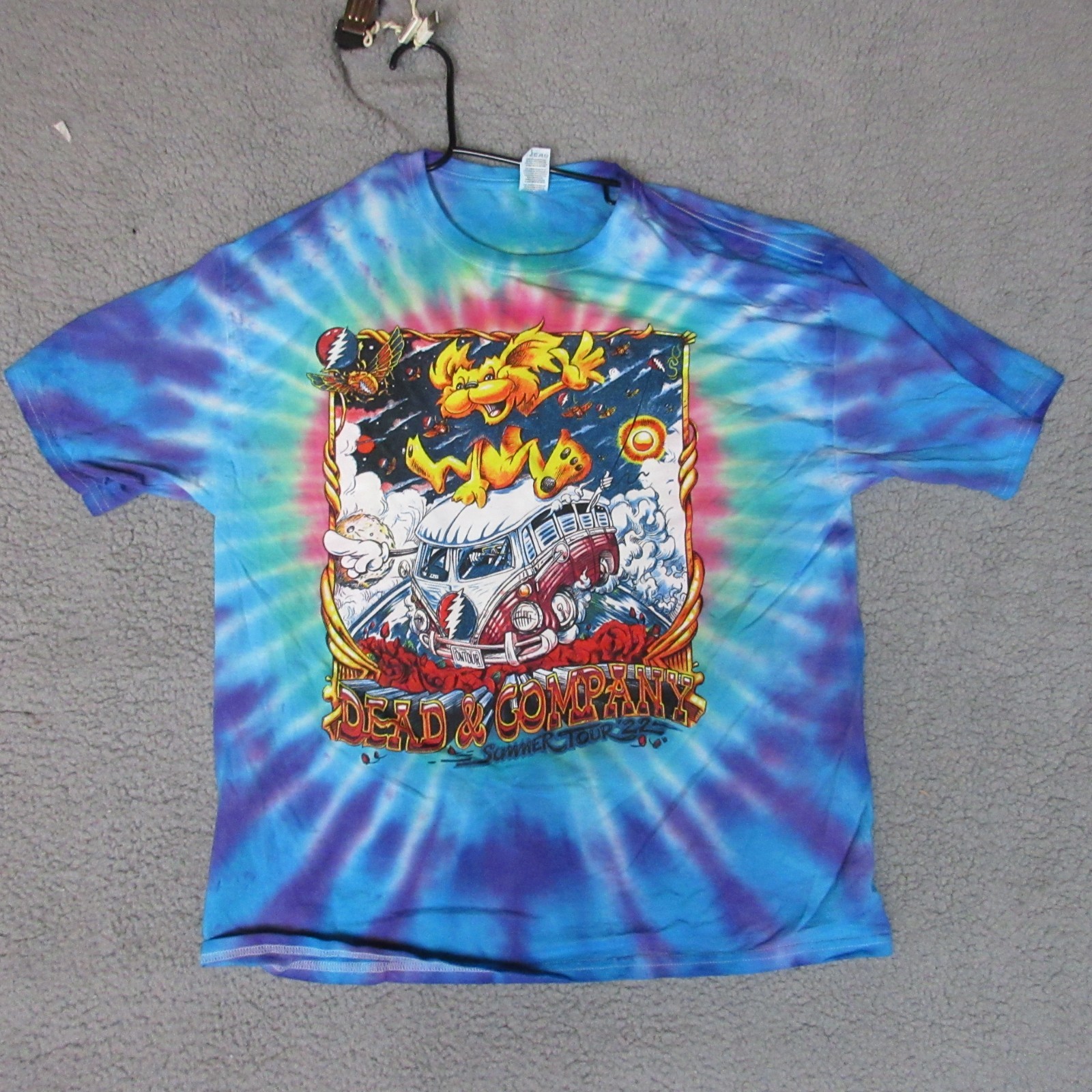 Dead & Co Summer 2022 Concert Shirt Men Large Blue