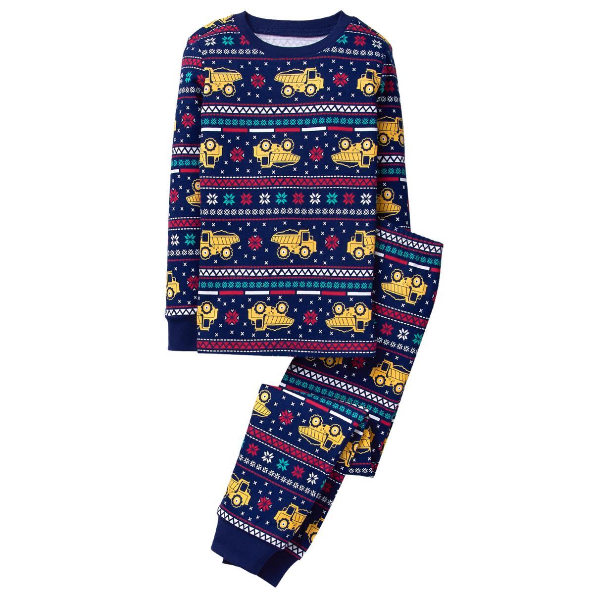 NWT Gymboree Boys Gymmies Truck Pajama SET Many sizes Christmas Holiday