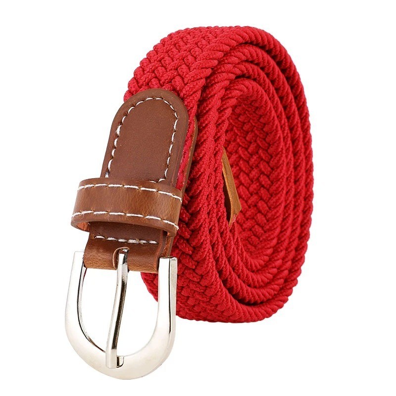 Elastic Fabric Braided Belt,Enduring Stretch Woven Belt for Unisex Men/Women/Jun