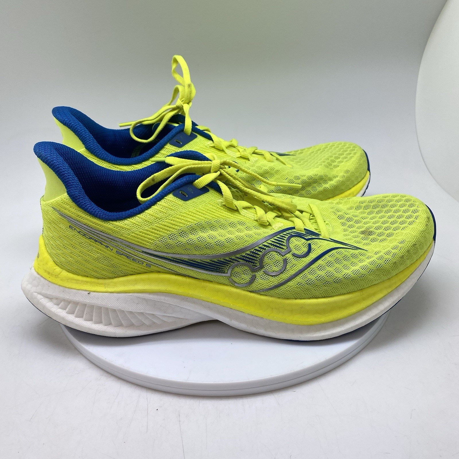 Saucony Sneakers Mens 10.5 Endorphin Speed 5 S21007-285 Yellow Running Shoes