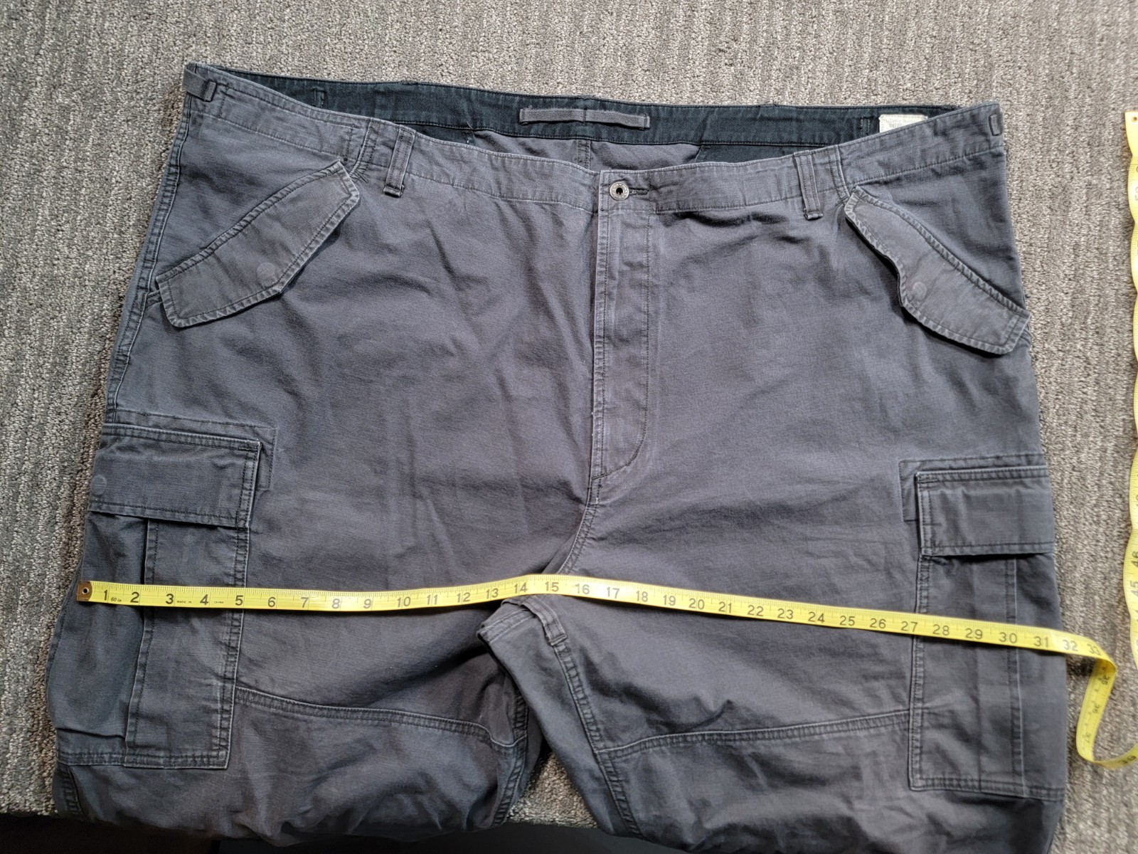 Polo Ralph Lauren Utility Pants Mens 54Bx32 Surplus Chino Cargo Inspector