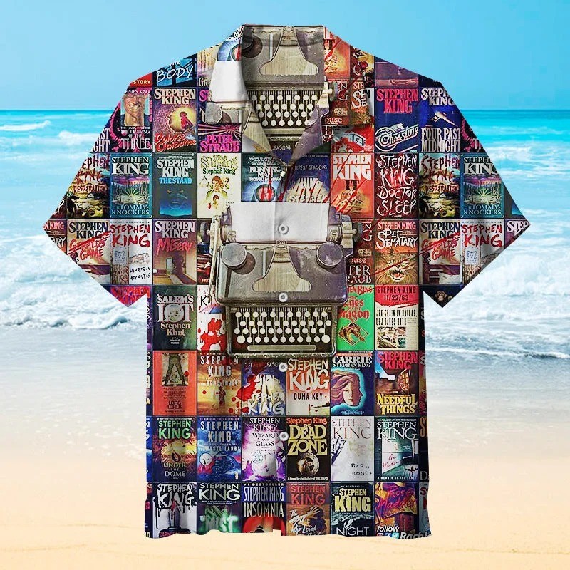 Stephen King Legacy Hawaiian Shirt Tropical Hawaiian Shirt Summer Beach
