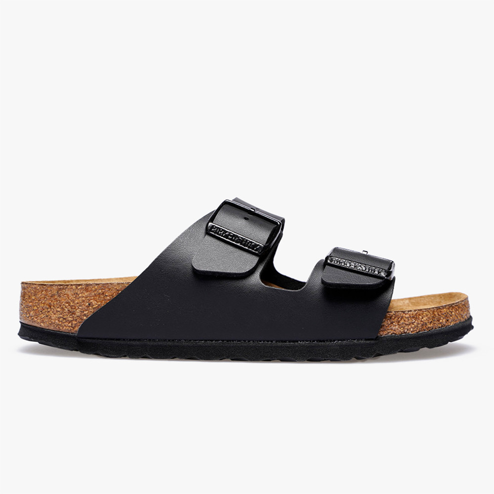Birkenstock Arizona Birko-Flor Black Cork Footbed Women’s Sandals Medium/Narrow
