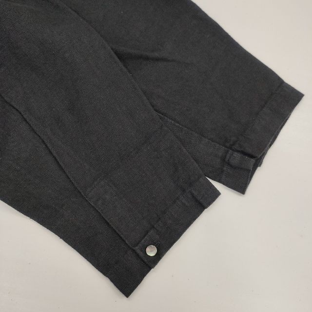 nest Robe Linen 01204-1595 Garment-dyed No color jacket black 6-0430M∞