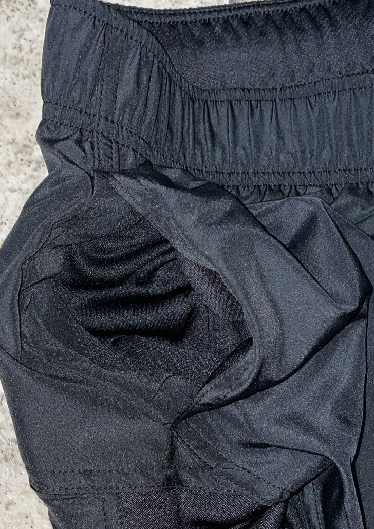 Womens Exercise Shorts Athletic Works Black Running Gym Size Medium 8-10