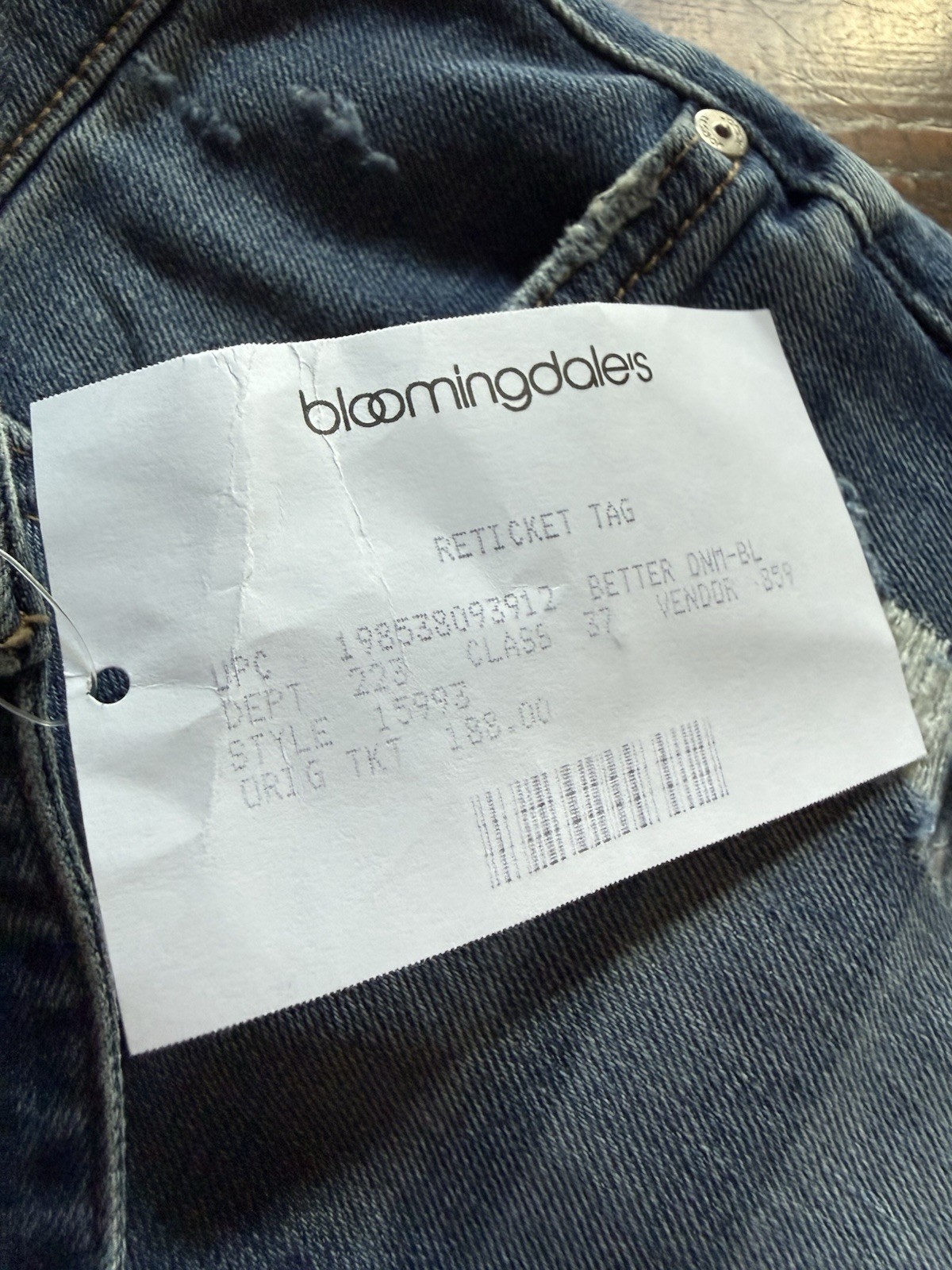 Joe’s Jeans Women’s High-Rise Skinny Ankle Jeans Blue Distressed 27 NWOT
