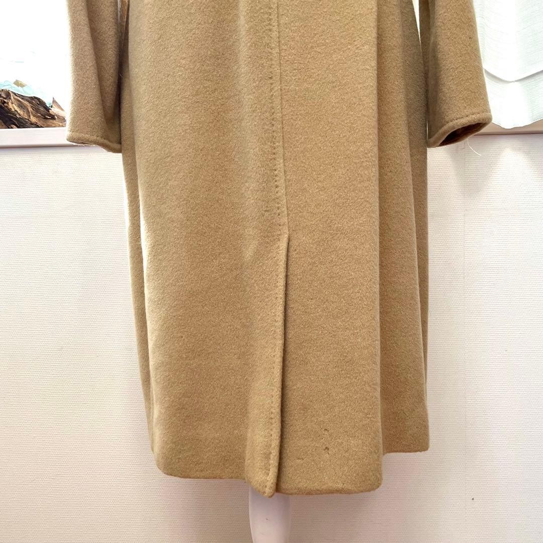 BURBERRY LONDON Camel Beige Belted Long Coat