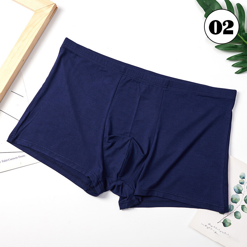 Modal Oversized Men’s Underwear Boxers Breathable Mid Waist L-10XL 40-150kg