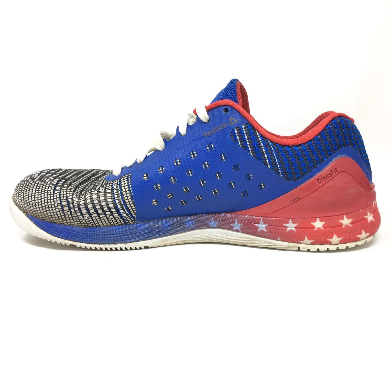 Reebok CrossFit Nano 7.0 Training Shoes Sneakers Mens Size 9 Red White Blue USA