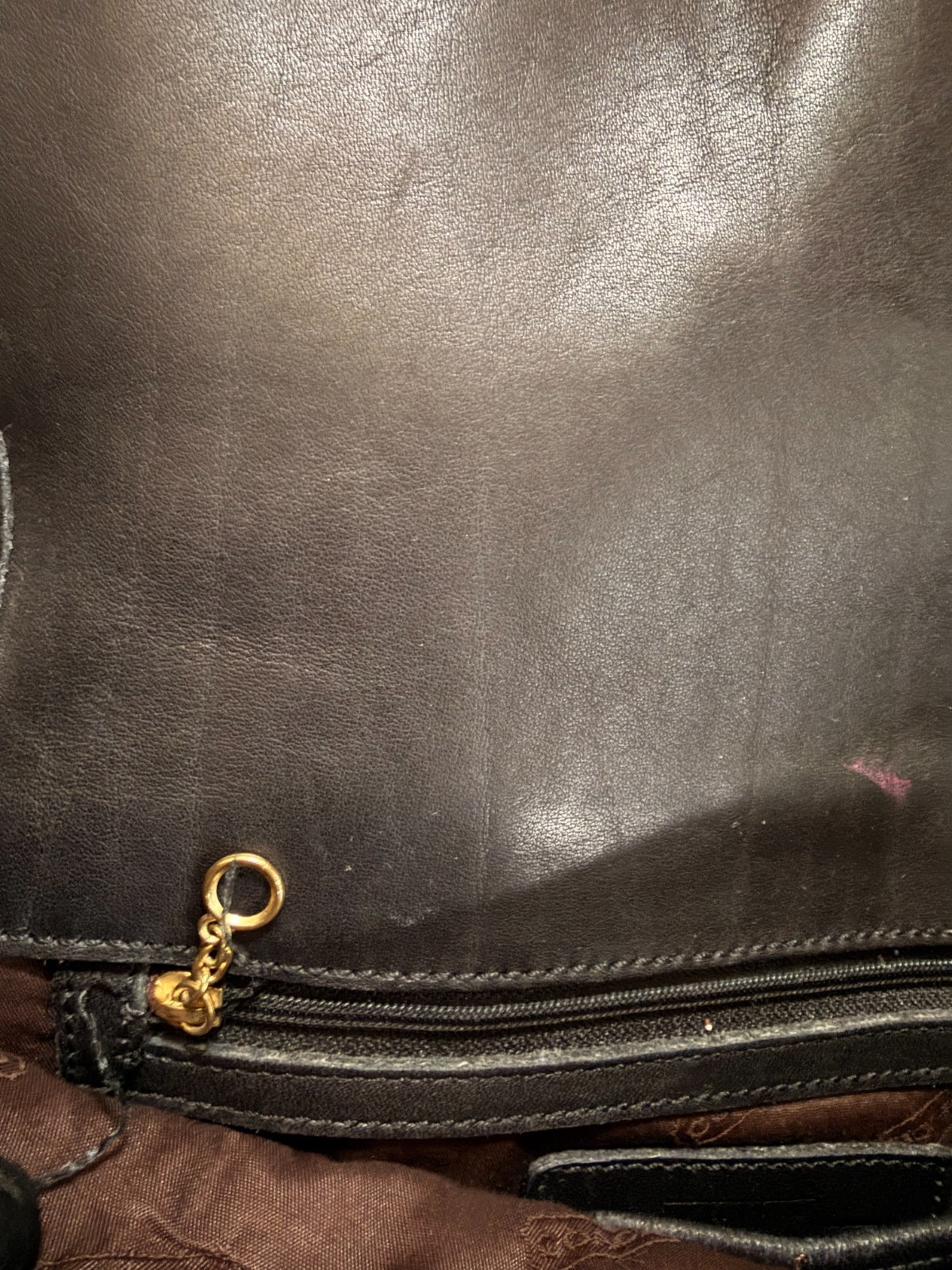Vintage Coach Black Leather Bag A2D-9824 | Classic Coach Handbag Purse