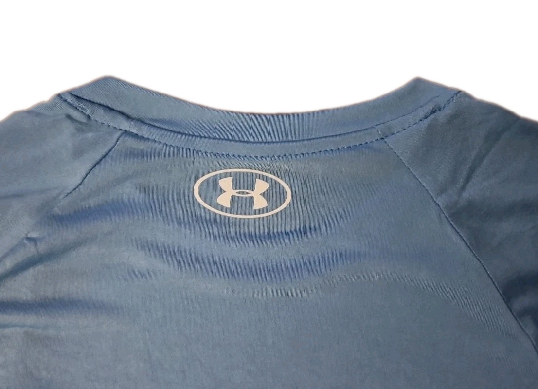 Under Armour Tech Tee Loose Men’s T-Shirt Short Sleeve Blue Sz Large NWT.