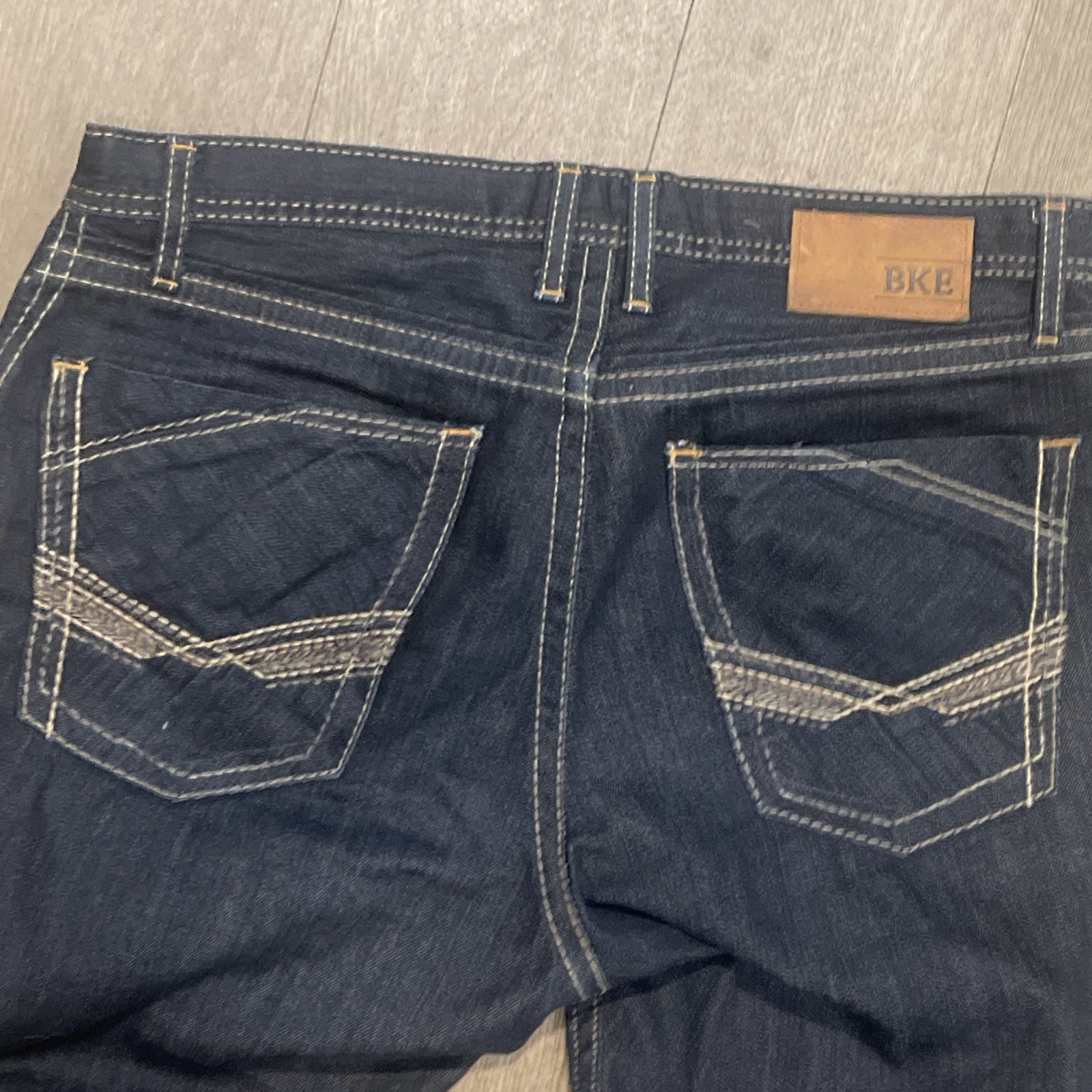 BKE Mens Jeans Buckle Ryan Straight Size 32L 32/35 Length TALL MEN ONLY