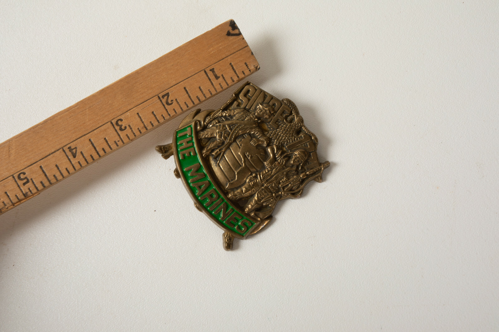 USMC Since 1775 Brass Belt Buckle (B4D)United States Marines 1982 Baron BBB 6289
