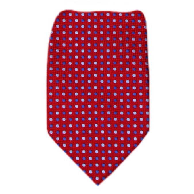 Men’s Dot XL Extra Long Pretied Zipper Necktie Formal Weddings Business Prom