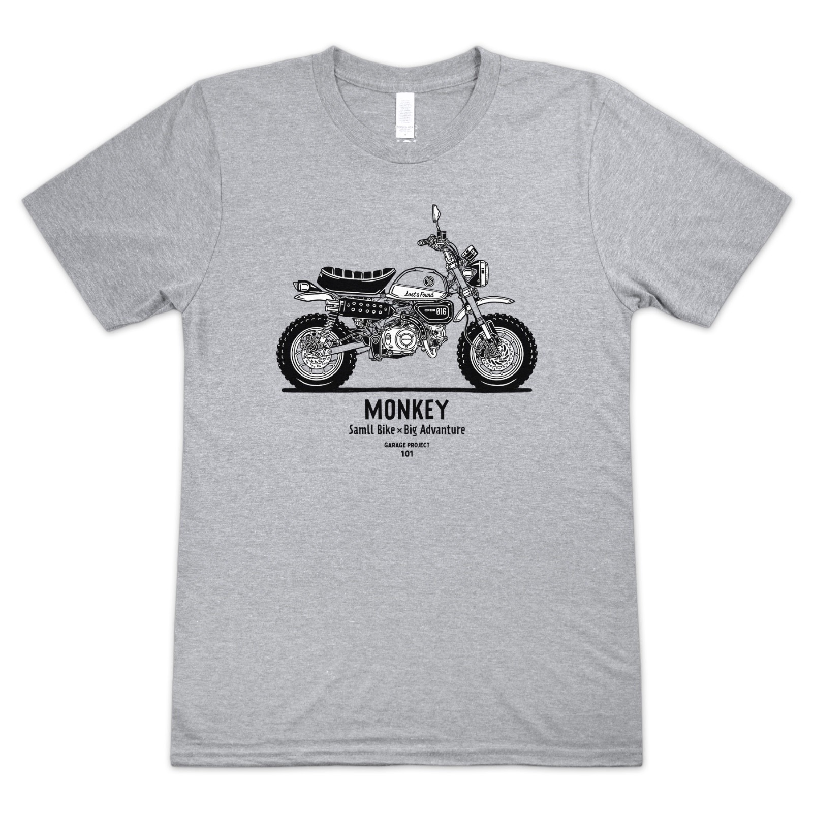 Classic Honda Monkey Motorcycle T-Shirt