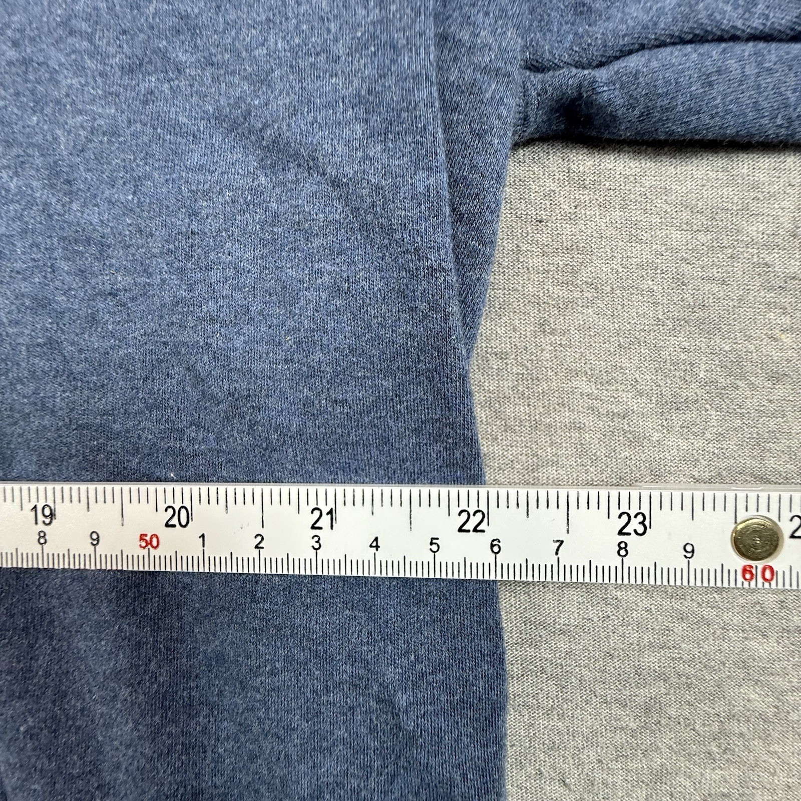 LL Bean Mens Large Turtleneck Shirt Long Sleeved Blue Pullover