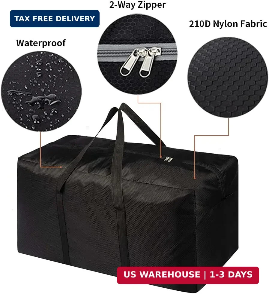 Extra Large Duffle Bag,96L Lightweight Travel Duffle Bag Foldable Waterproof NEW