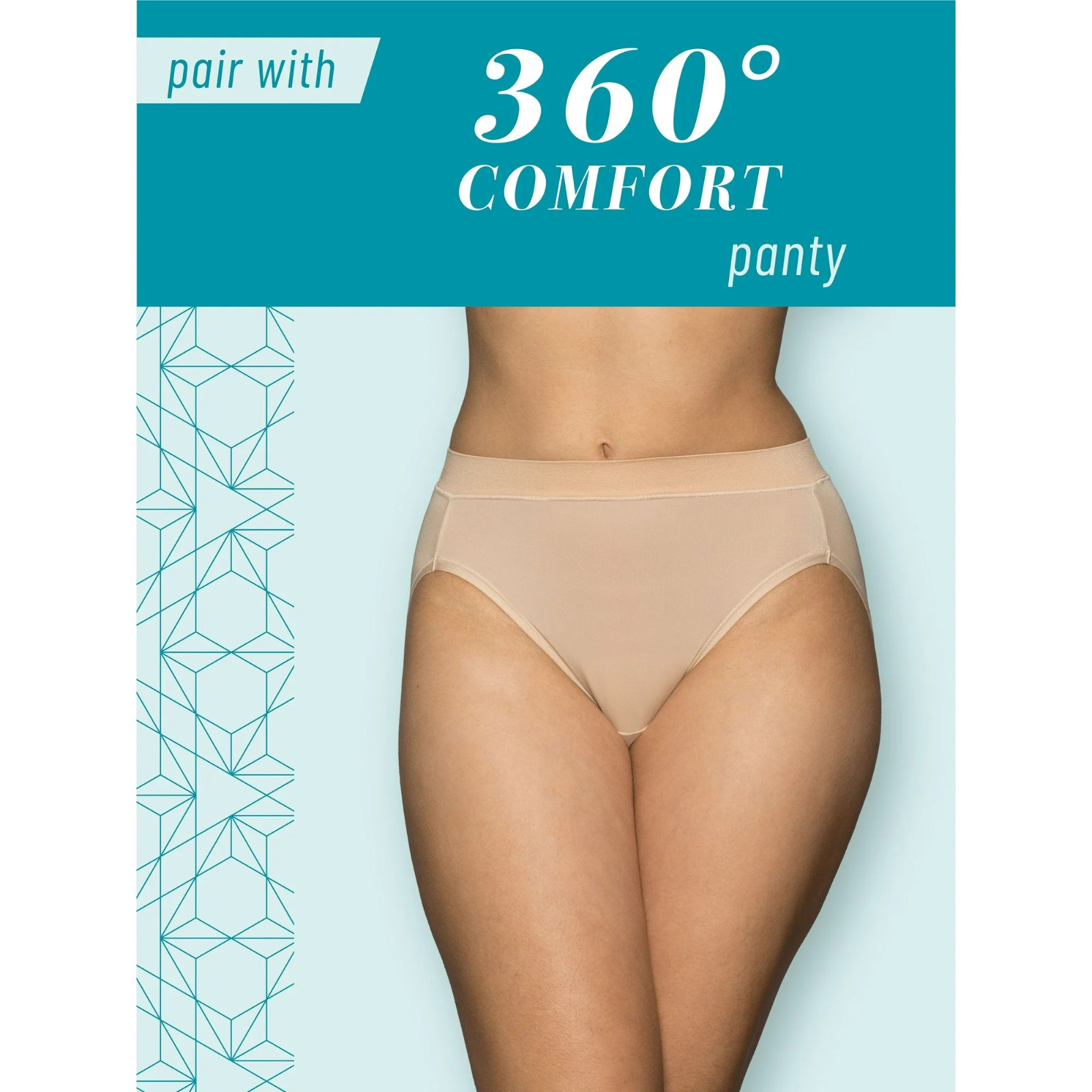 Vanity Fair Radiant Collection Women’s 2-Ply Back Smoothing Underwire Bra 38DDD