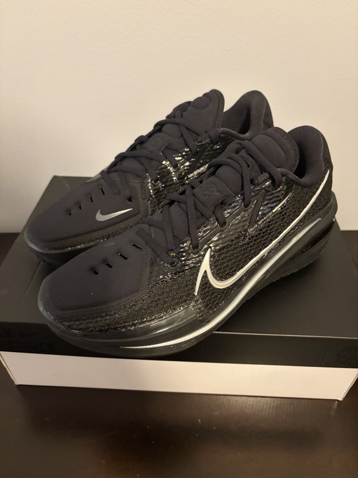 Nike Air Zoom GT Cut “Black Chrome” Basketball Shoes