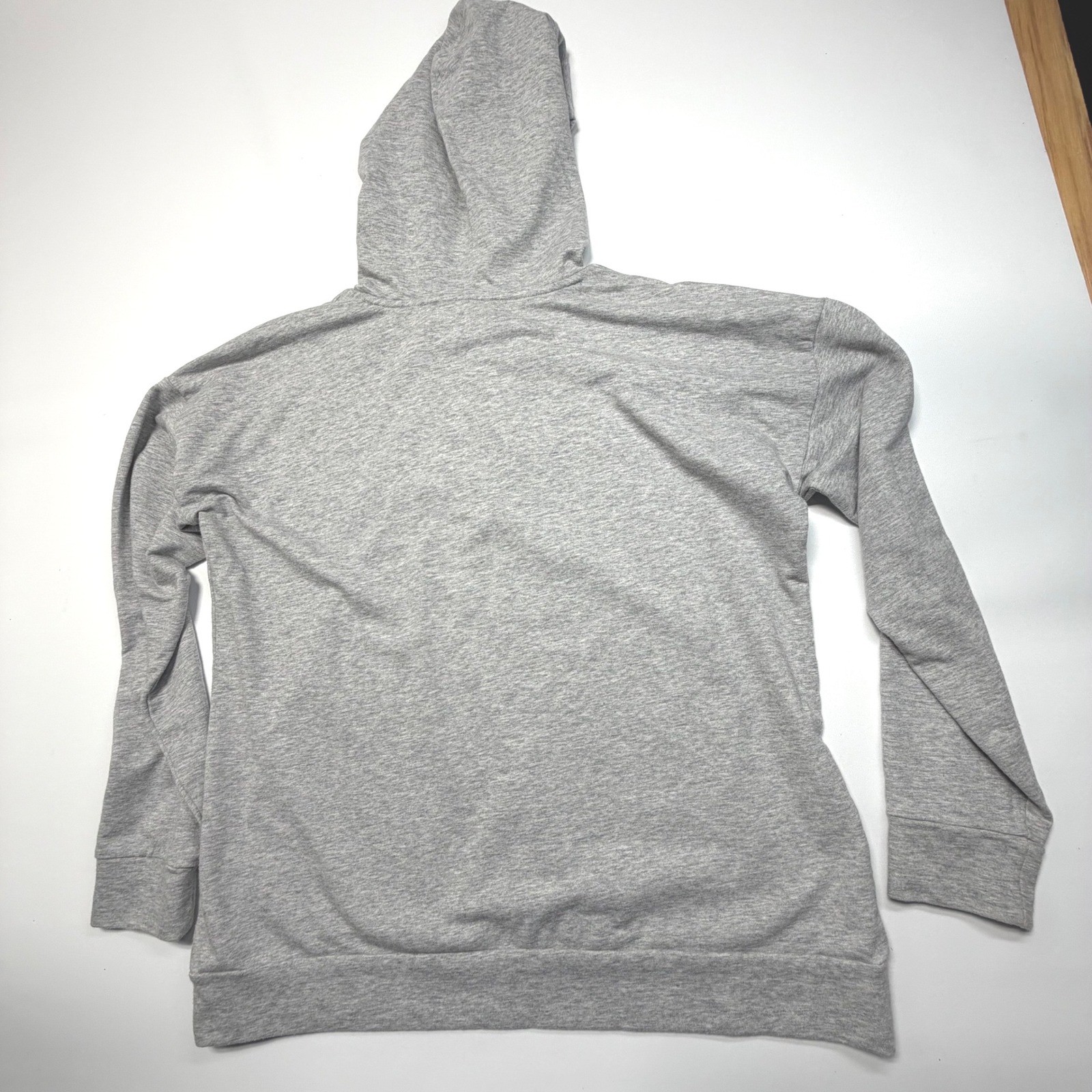 Michael Kors Rhinestone Logo Hoodie • Heather Gray Pullover • Women’s Medium