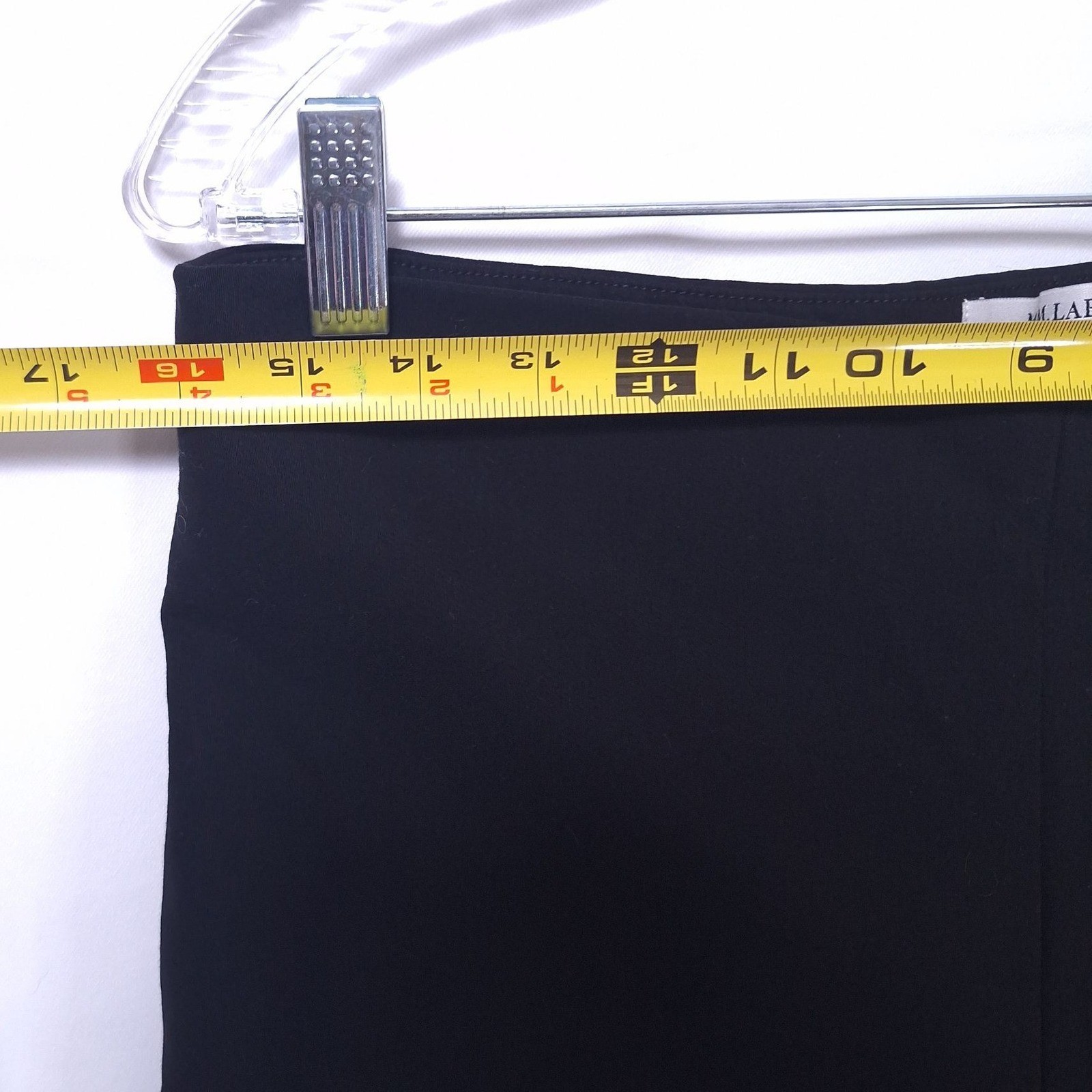MM LAFLEUR High Rise Flare Trousers Career Pants Sz 12 Side Zip Office Business