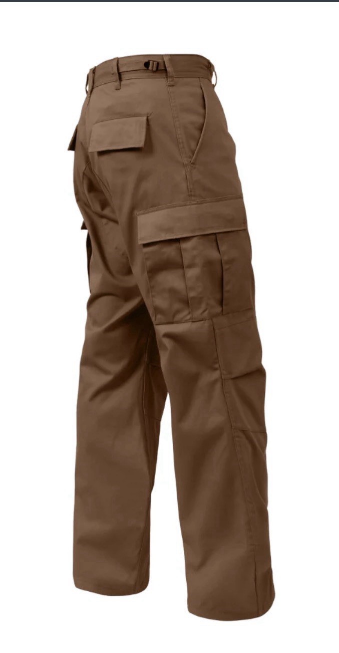 Rothco 8578 BROWN BDU Pants Tactical 6-Pocket Military Fatigues – Size XL – NWT