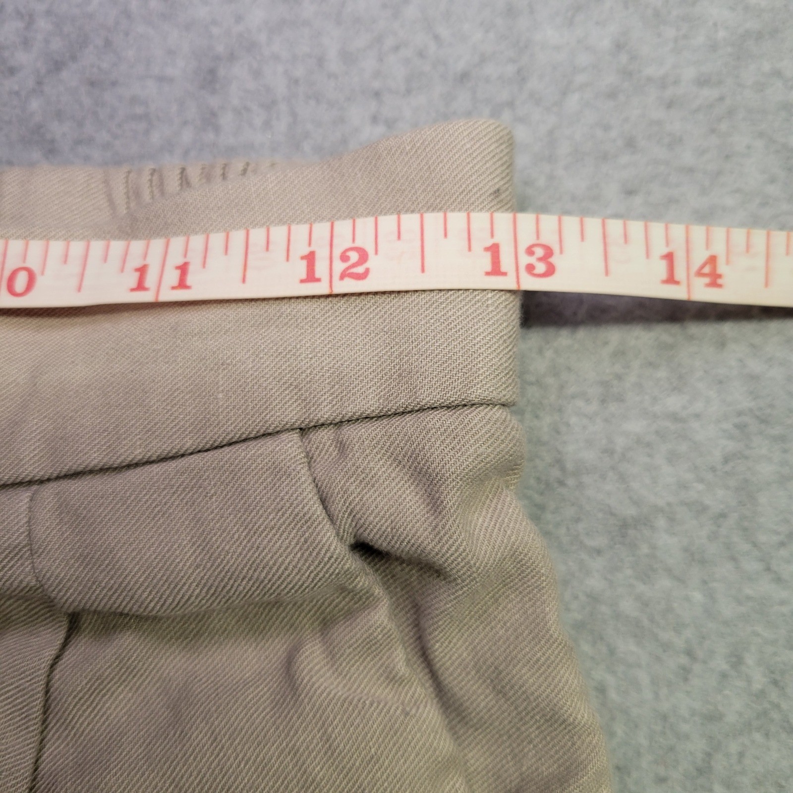 Babaton Pleated Linen Blend Trousers Tan Beige Elastic Waist Pants Size 2