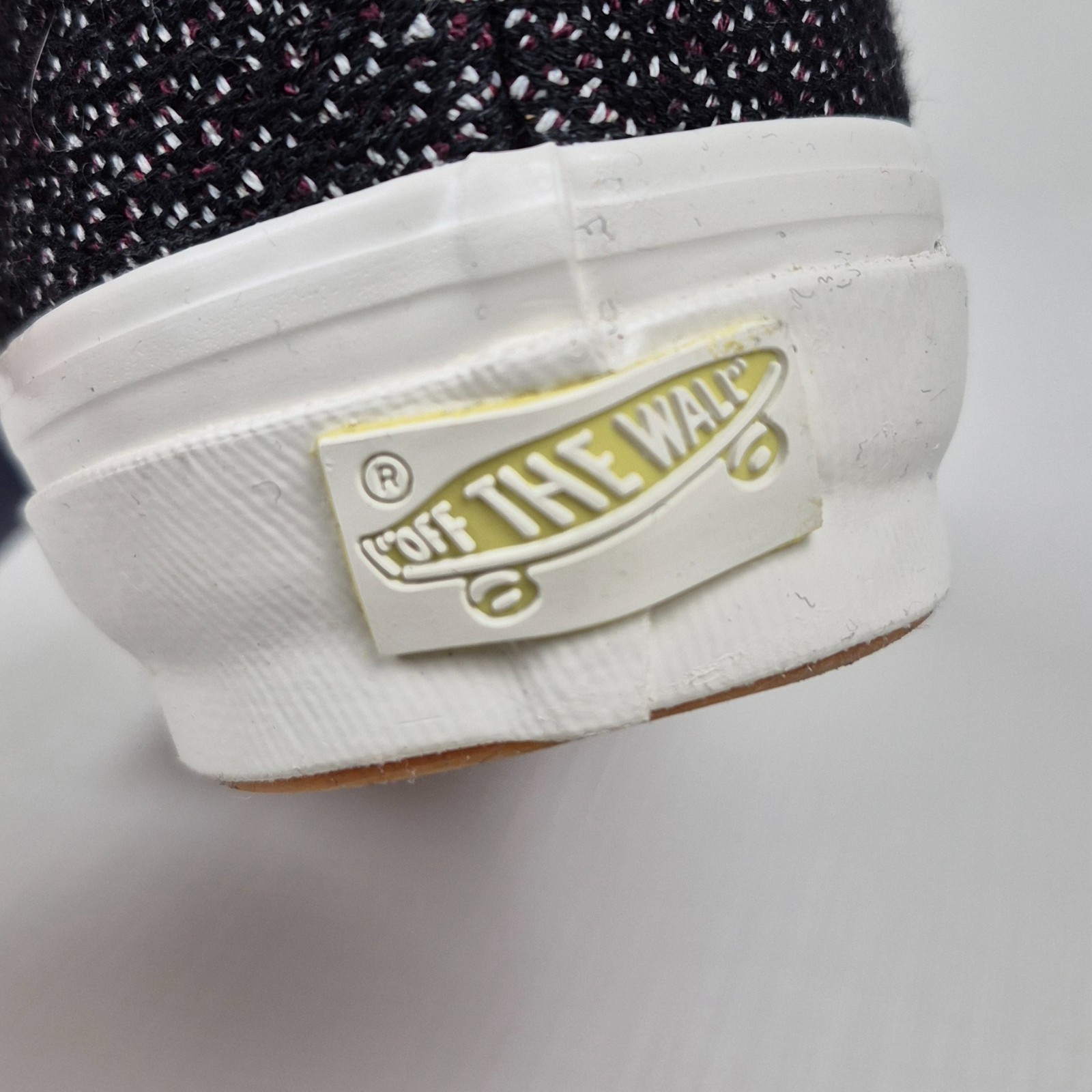 VANS LX Old Skool 36EK Geo Check Bordeaux Red MEN’S Size 9 – WMN’S 10.5 Premium