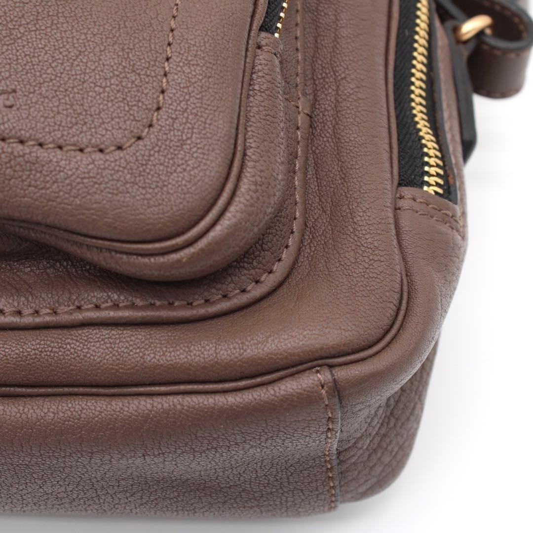 See By Chloe Patti Shoulder Bag Crossbody Leather Brown Japan 0610782