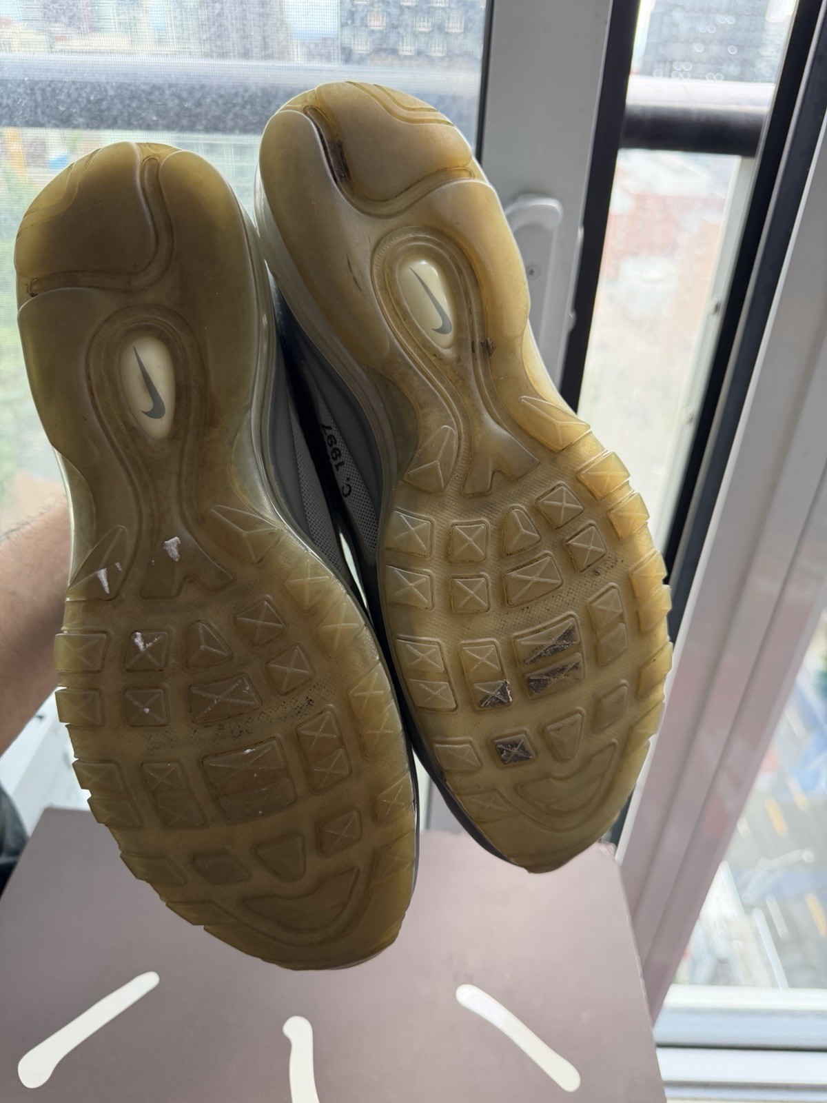 Size 9.5 – Nike Off-White Air Max 97 Menta | AJ4585-101