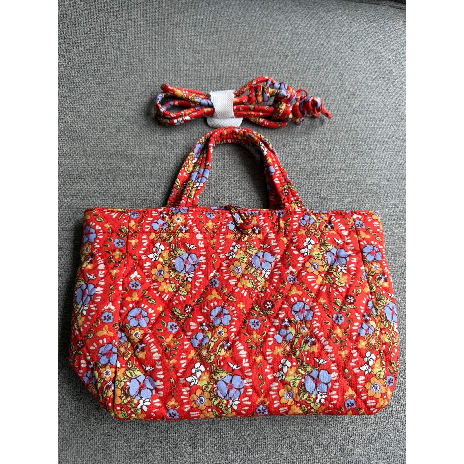 Vera Bradley Mini Hathaway Tote Bag Garden Paisley NWOT