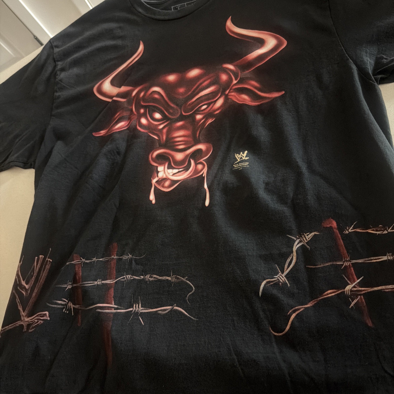 SizeXXL – Travis Scott The Rock WWE WrestleMania 41Cactus Jack T-Shirt