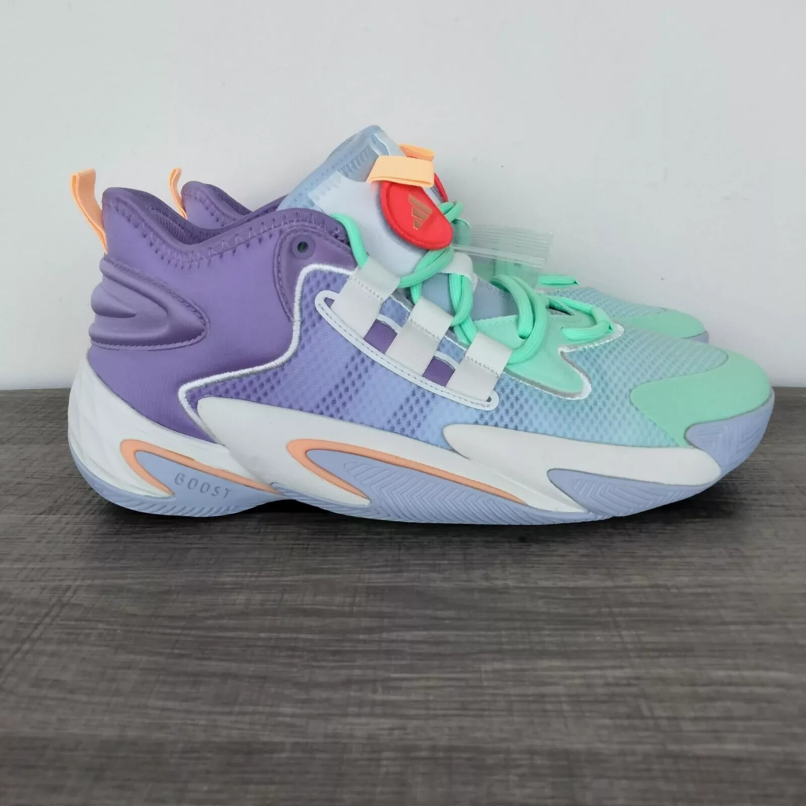 adidas SM BYW Select Pride Basketball IF0766 Purple LGBTQ+ Mens USA Size 12 RARE