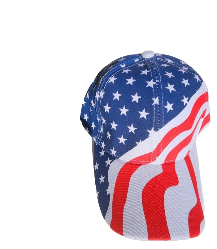 American Flag Flag Hat 4th of July Hat USA Stars and Stripes Baseball Cap