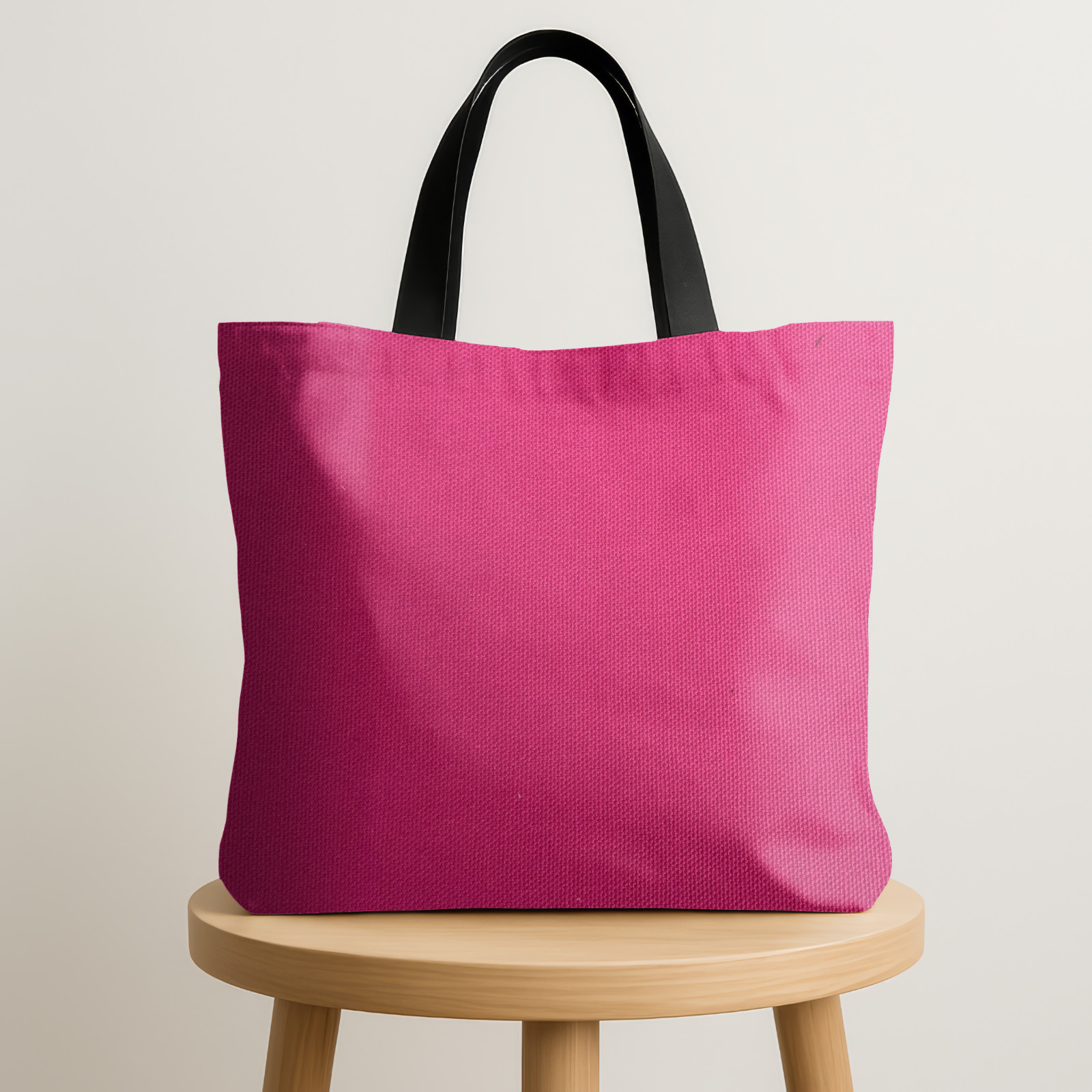 Monkey Around Limited Design Handmade Vinyl Cover Canvas Tote 17×17″ Made in USA
